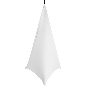 On-Stage Speaker/Lighting Stand Skirt, White - 1 of 1