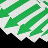 Unique Bargains PVC Waterproof Removable Self-Adhesive Wall Marking Arrow Stickers - 4 of 4