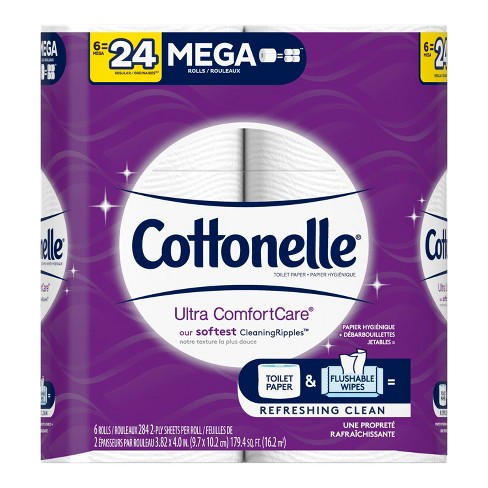 Cottonelle Ultra Comfort Care Toilet Paper - Mega Rolls : Target