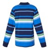 Sportoli Boys Cotton Striped Long Sleeve Polo Rugby Shirt - 2 of 3