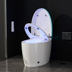 Dyonery Smart Bidet Toilet with  Auto Open/Close Lid & Seat, Foot Sensor Flush, Tankless One Piece Elongated, Heated Seat, - 1 of 4