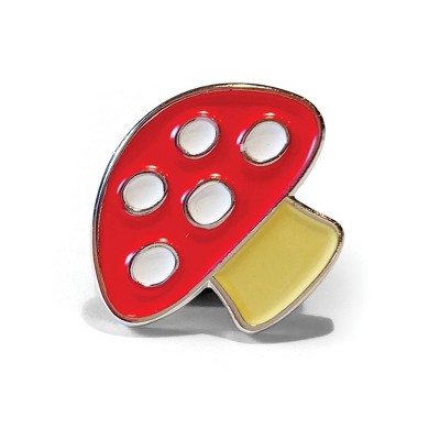 Mary Engelbreit Mushroom Mini Enamel Art Pin