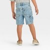 Toddler Boys' Button-Front Denim Shorts - Cat & Jack™ - 2 of 4