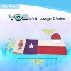 VOS Infinity Lounger Effusion Float for Adults and Kids (Lone Star), Ultra Buoyant Water Floats/Foam Mats - 2 of 4