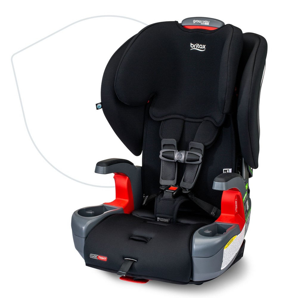 Photos - Car Seat Britax Romer Britax Grow with You ClickTight Harness Contour SafeWash Booster  