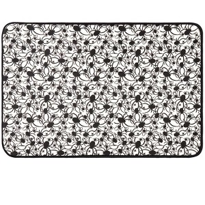 The Lakeside Collection Spiderweb Bath Collection - Memory Foam Rug - 1 of 2