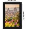 Americanflat 5.5x8.5 Picture Frame with Shatter-Resistant Glass - Gallery Style Frame with Engineered Wood - Signature Collection - Black - 2 of 4