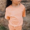 Kids' Organic Raglan T-shirt Sherbet - Jackalo - 4 of 4