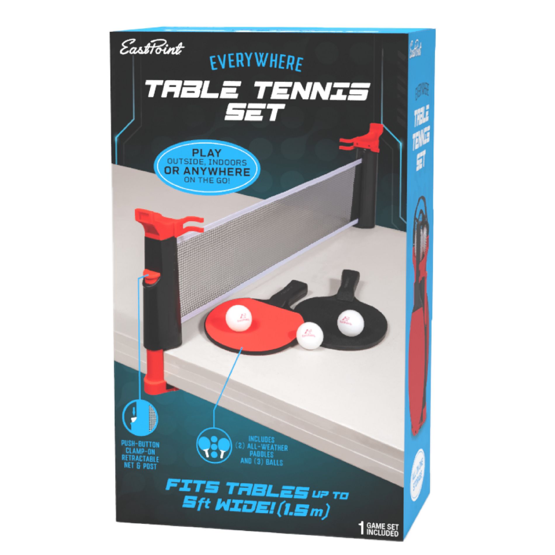 Everywhere Table Tennis Set