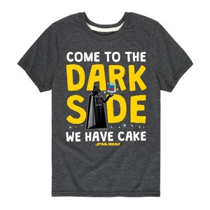 Boys' - Star Wars - Come To The Dark Side Short Sleeve Graphic T-Shirt - 1 of 4