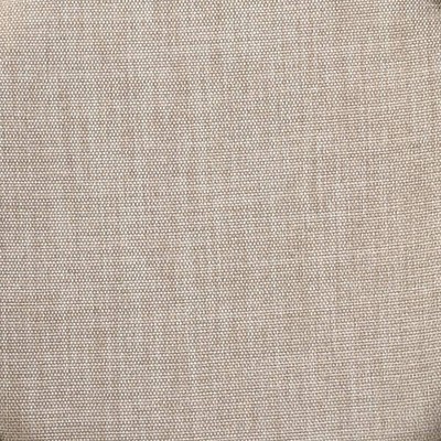 Beige Upholstered Wood Side Chair with Oval Back