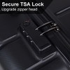 Luggage Set of 3, Suitcases with Spinner Wheels Hardside Expandable Luggage Suitcase Set with TSA Lock for Travel-Black - 2 of 4