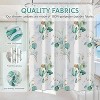 LunaLulinlk White Fabric Shower Curtain - 3 of 4