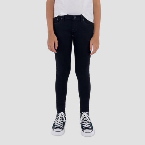 Levi's mid deals rise skinny black