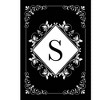 Briarwood Lane Everyday Double Sided Garden Flag 12x18 For Outdoor Black and White Monogram S Garden Flag Flags For Outside - 3 of 4