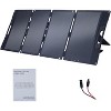 Portable Solar Panel, Solar Charger IP65 Waterproof for Camping RV Blackout Off Grid Outdoor - 2 of 4