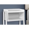 Vynxaria C-Shaped Accent Table with Storage Drawer ¨C Modern Side Table for Living Room & Bedroom - 2 of 4