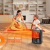 BEYOND HEAT Milkhouse Space Heater, 1300W/1500W Electric Heater with Thermostat, Safe and Quiet for Home Garage Workshop Warehouse, Black - 4 of 4