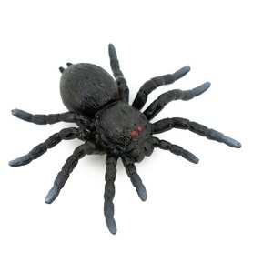 Spider, Tarantula, Theraphosidae, Solid Rubber Arachnids, Toy, Kids, Realistic Figure, Model, Figurine, Replica, Gift, 4 Inches  ABC16 B263 - 1 of 4