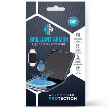 BRILLIANT ARMOR Liquid Glass Screen Protector for All Phones Tablets and Smart Watches