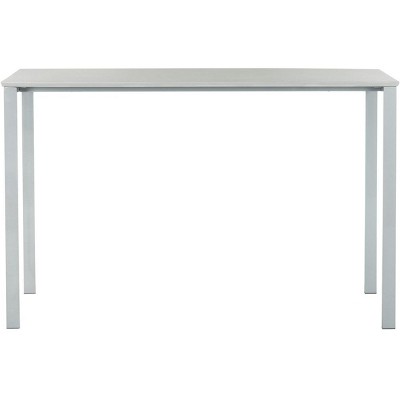 Dalit 47" Gray Wood Writing Desk