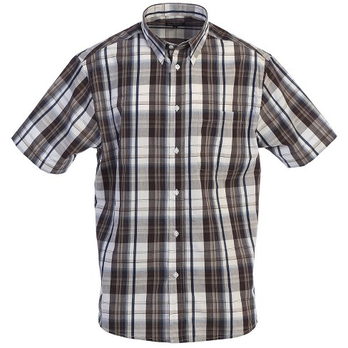 Gioberti Men's Plaid Short Sleeve Shirt - image 1 of 1