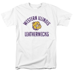 Men's Western Illinois University Official Leathernecks Logo Adult T-Shirt - 1 of 4