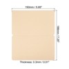 Unique Bargains Foldable Blank Wedding Party DIY Favor Decor Table Name Place Card 50 Pcs - 2 of 4