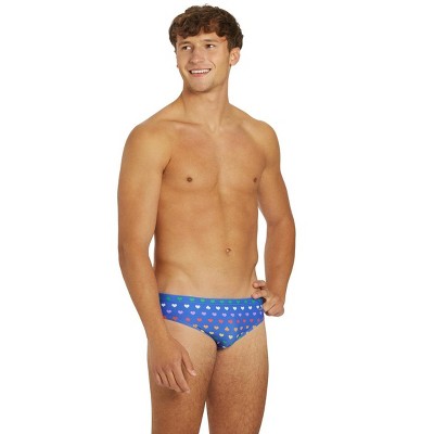 Sporti Rainbow Heart Brief Swimsuit
