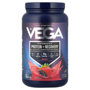Vega Sport, Plant-Based Premium Protein, Berry, 1 lb 12 oz  (801 g) - 1 of 4