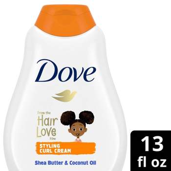 Dove Beauty Kids' Styling Curl Cream for Coils, Curls & Waves - 13 fl oz