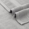 REGALWOVEN Solid Striped Cotton Soft Absorbent Hand Towels for Bath Hotel Spa 13" x 29" - 4 of 4