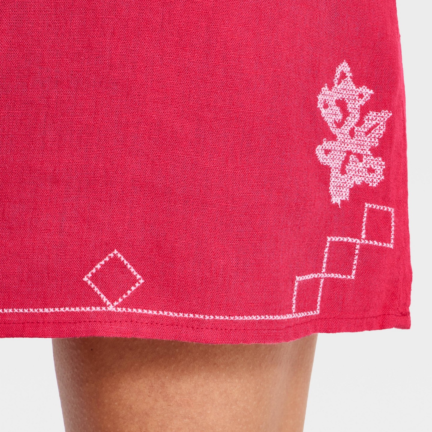 Женское платье Universal Thread Woven Mini Sundress, цвет: Розовый — фото 4