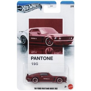 Hot Wheels 1969 Ford Mustang Boss 302 Pantone Silver Series - 1 of 4