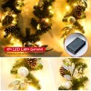 Costway 9ft Pre-Lit Artificial Christmas Garland with Mixed Decorations and LED Lights - 4 of 4