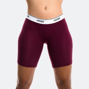 Woxer | Ultra-Soft, Stretchy, Chafing Protection | Women's Biker 9" Boxer Brief - 1 of 4