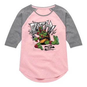 Girls' - Teenage Mutant Ninja Turtles - Raphael Going In Loud - 1 of 4
