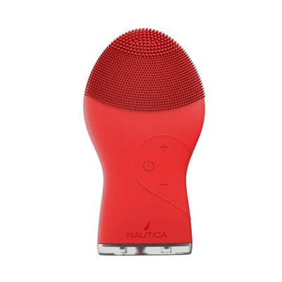 Nautica PC120 Sonic Facial Cleansing Brush Made with Ultra Hygienic Soft Silicone, Waterproof and Rechargeable Face Scrub Brush for Men & Women
