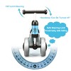 Infans 4 Wheels Baby Balance Bike Children Walker No-Pedal Toddler Toys Rides Blue - 4 of 4