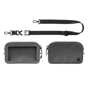 Nite Ize RunOff Waterproof Hip Pack - Bag for Phone & Travel Essentials - Crossbody Beach Tote & Travel Pouch with IP67 Rating - Charcoal - 1 of 4