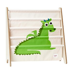 3 Sprouts Kids Bookcase, Toddler Bookshelf - Dragon - 1 of 3