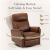 Ora Maison Recliner Chair, Upholstered Reclining Armchair with Footrest for Living Room - 4 of 4
