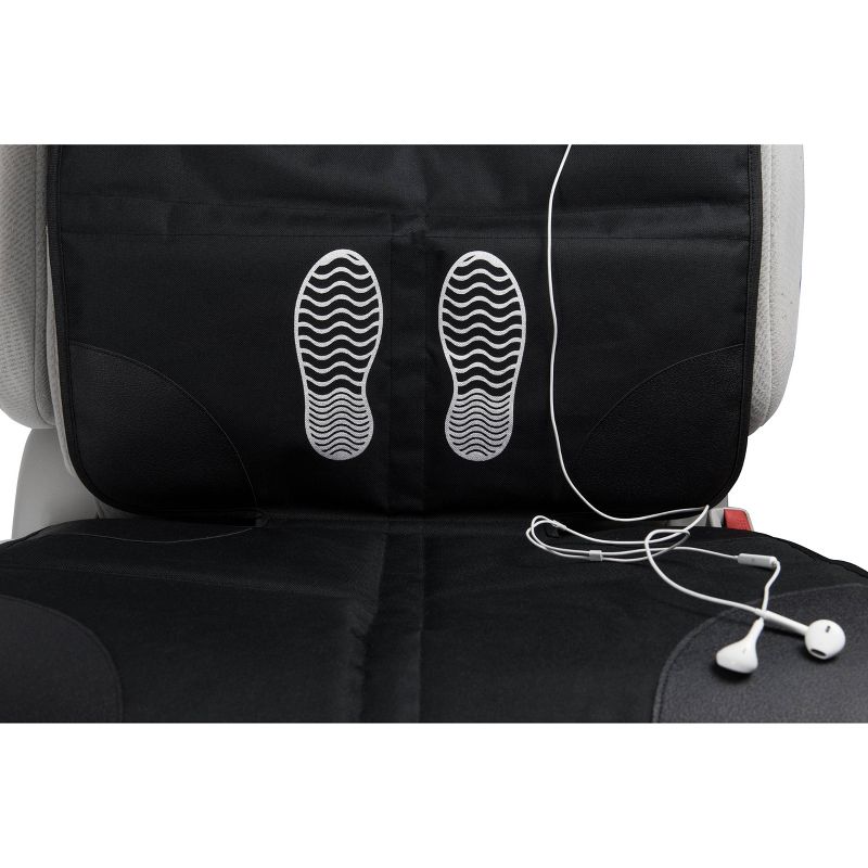 Lulyboo Auto Seat Protector and Car Seat Organizer - Black, 6 of 12