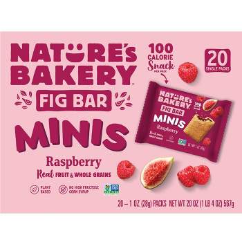 Nature's Bakery Raspberry Fig Bar MINIS - 20oz/20ct