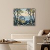 Art Remedy Forest on the Shoreline Rustic Chic Farmhouse Wall Art Framed - 2 of 4