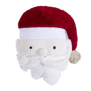 Merry & Bright Holly Jolly Figural Santa Decorative Pillow - Levtex Home - 1 of 4