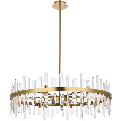 Elegant Lighting Serena 16 - Light Chandelier in  Satin Gold
