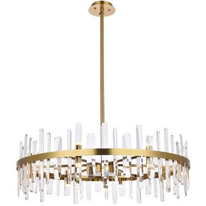 Elegant Lighting Serena 16 - Light Chandelier in  Satin Gold - 1 of 4