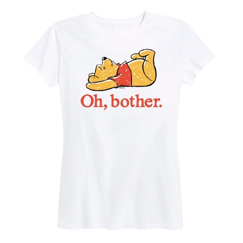 Women s Winnie The Pooh Oh Bother Short Sleeve Graphic T shirt Target