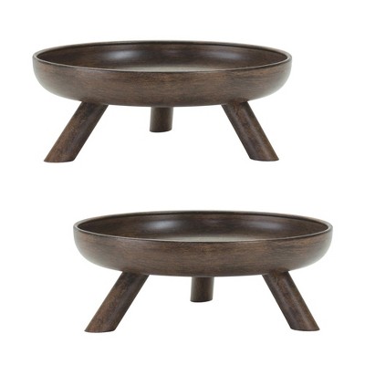 Melrose Metal Bowl Pedestal (Set of 2)
